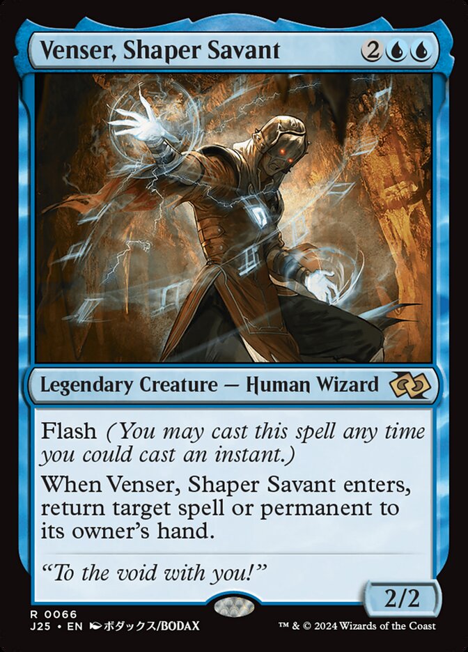 Magic the Gathering Card - Venser, Shaper Savant - MTG Circle