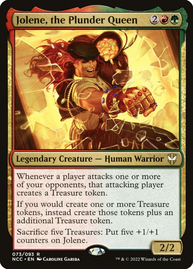 Magic the Gathering Card - Jolene, the Plunder Queen - MTG Circle