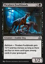 Magic the Gathering Card - Thraben Foulbloods - MTG Circle