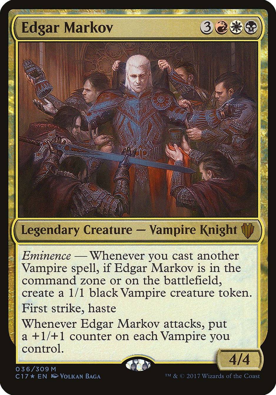 Magic the Gathering Card - Edgar Markov - MTG Circle