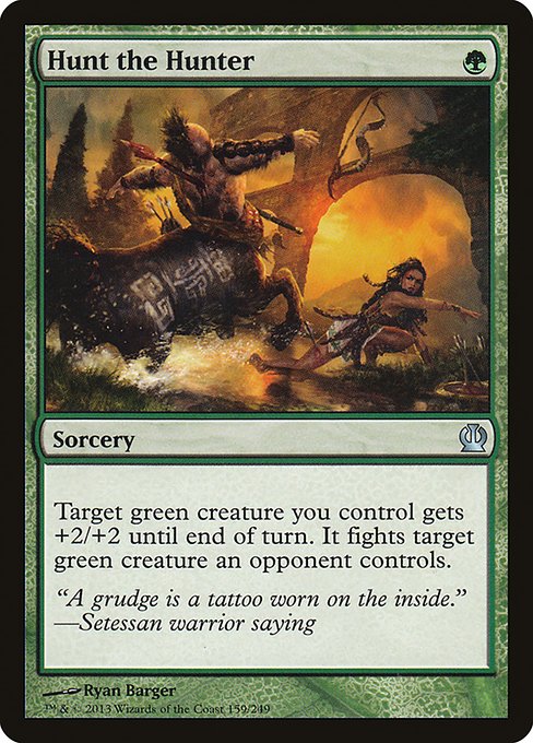 Magic the Gathering Card - Hunt the Hunter - MTG Circle