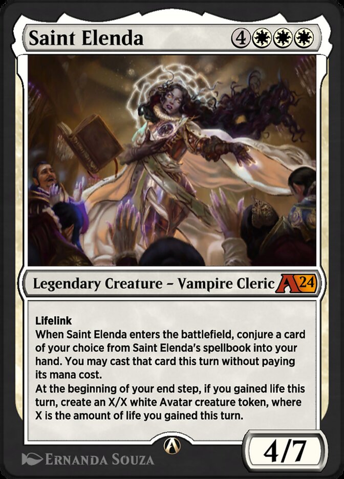 Magic the Gathering Card - Saint Elenda - MTG Circle