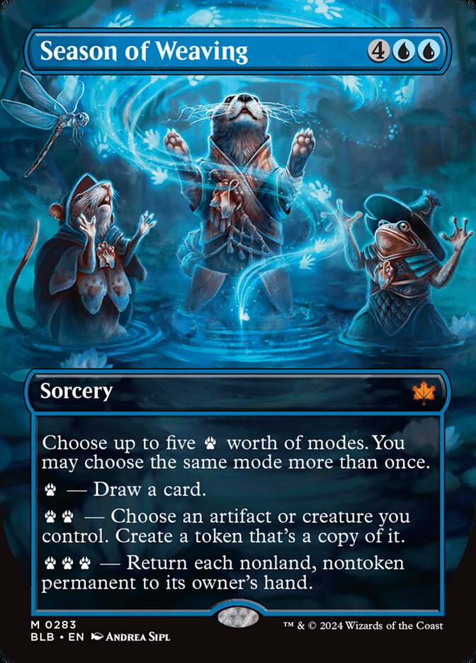 Magic the Gathering Card - Season of Weaving - MTG Circle