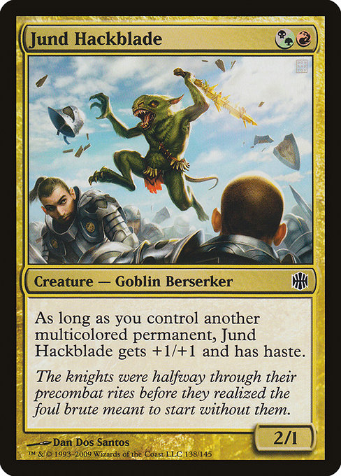 Magic the Gathering Card - Jund Hackblade - MTG Circle