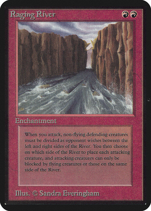 Magic the Gathering Card - Raging River - MTG Circle