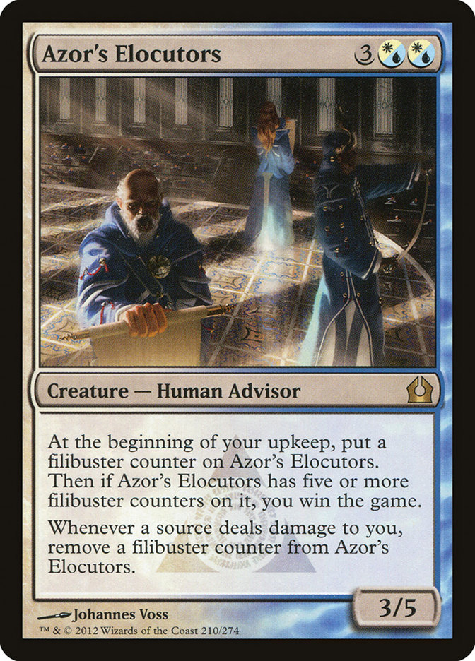 Magic the Gathering Card - Azor's Elocutors - MTG Circle