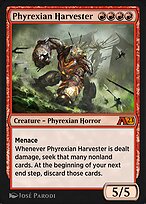 Magic the Gathering Card - Phyrexian Harvester - MTG Circle