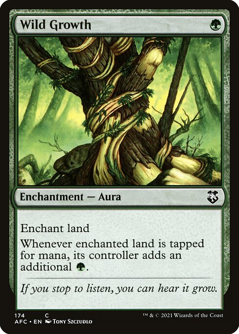 Magic the Gathering Card - Wild Growth - MTG Circle