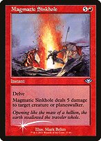 Magic the Gathering Card - Magmatic Sinkhole - MTG Circle
