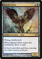 Magic the Gathering Card - Baleful Strix - MTG Circle