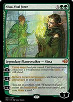 Magic the Gathering Card - Nissa, Vital Force - MTG Circle