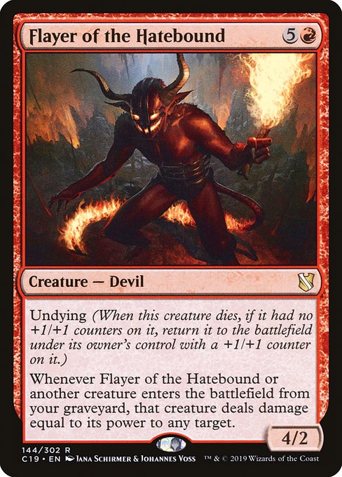 Magic the Gathering Card - Flayer of the Hatebound - MTG Circle