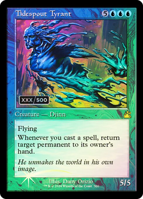 Magic the Gathering Card - Tidespout Tyrant - MTG Circle
