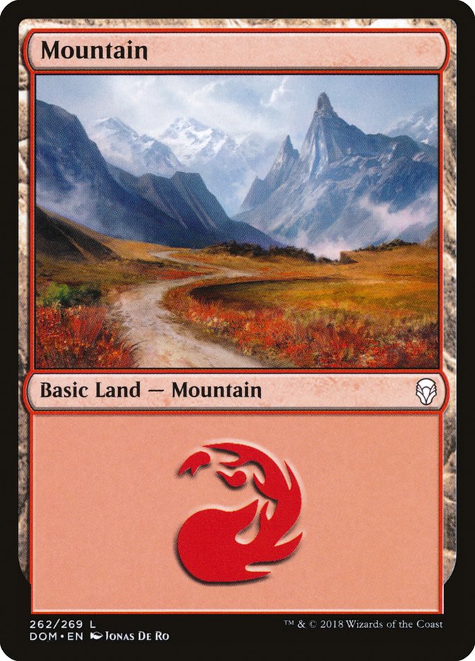 Magic the Gathering Card - Mountain - MTG Circle