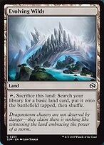 Magic the Gathering Card - Evolving Wilds - MTG Circle