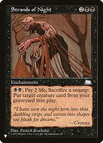 Magic the Gathering Card - Strands of Night - MTG Circle