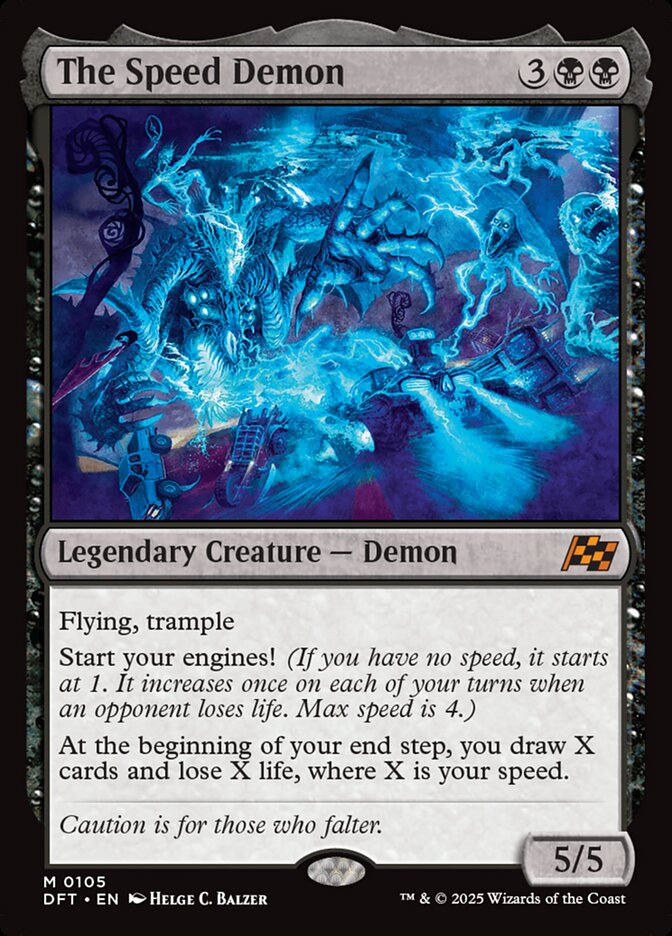 Magic the Gathering Card - The Speed Demon - MTG Circle