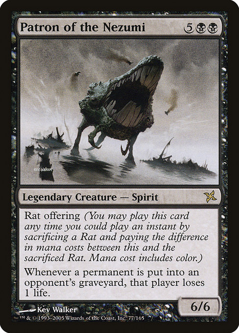 Magic the Gathering Card - Patron of the Nezumi - MTG Circle