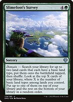 Magic the Gathering Card - Slimefoot's Survey - MTG Circle