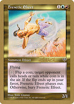 Magic the Gathering Card - Frenetic Efreet - MTG Circle