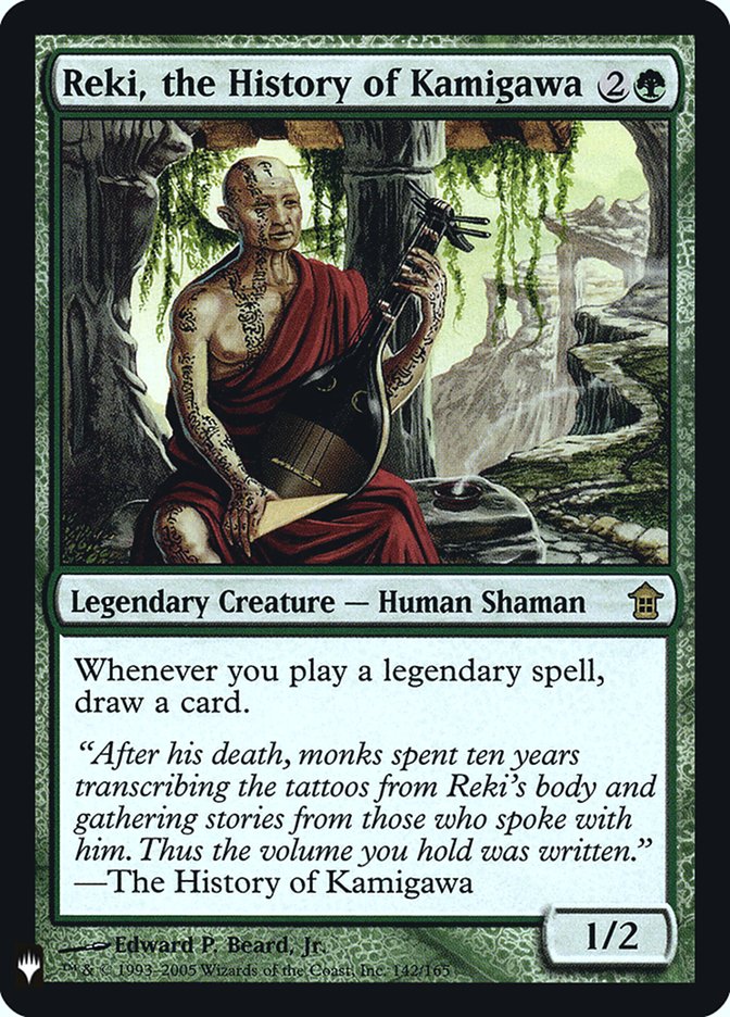 Magic the Gathering Card - Reki, the History of Kamigawa - MTG Circle