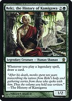 Magic the Gathering Card - Reki, the History of Kamigawa - MTG Circle