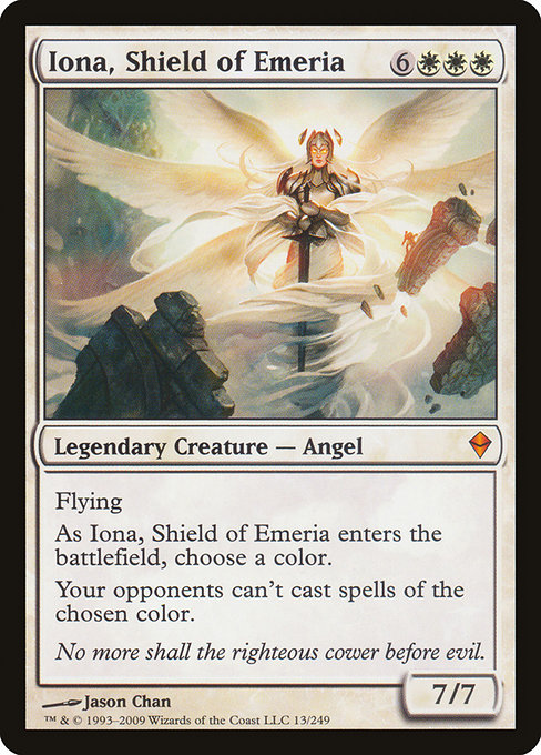 Magic the Gathering Card - Iona, Shield of Emeria - MTG Circle