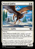 Magic the Gathering Card - Wanted Griffin - MTG Circle