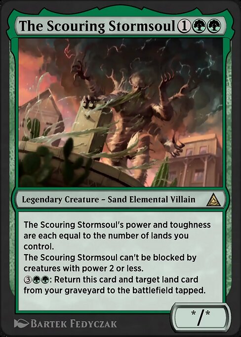 Magic the Gathering Card - Sandman, Shifting Scoundrel - MTG Circle