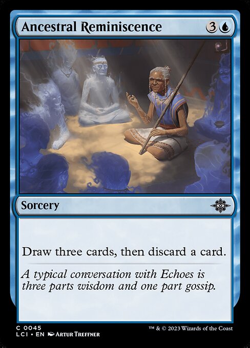 Magic the Gathering Card - Ancestral Reminiscence - MTG Circle
