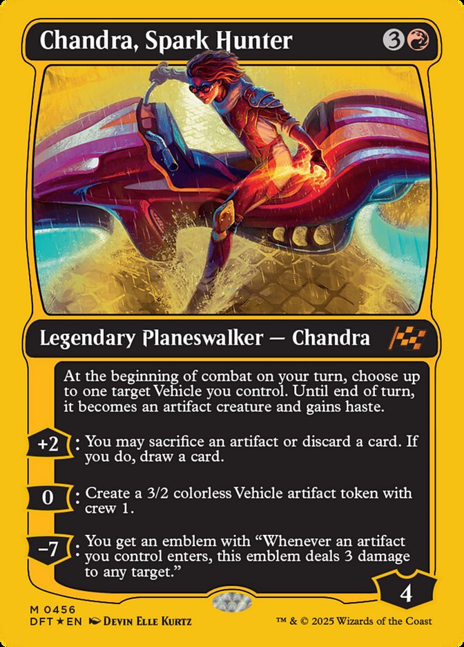 Magic the Gathering Card - Chandra, Spark Hunter - MTG Circle