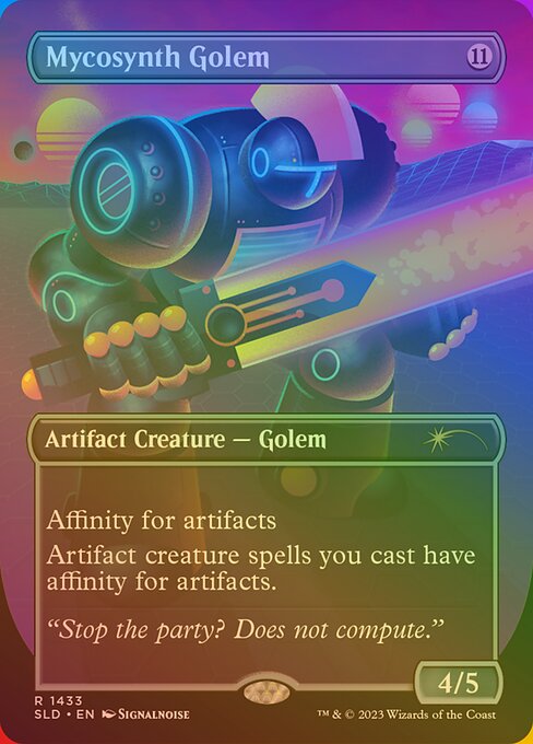 Magic the Gathering Card - Mycosynth Golem - MTG Circle