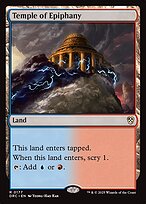 Magic the Gathering Card - Temple of Epiphany - MTG Circle