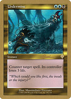 Magic the Gathering Card - Undermine - MTG Circle