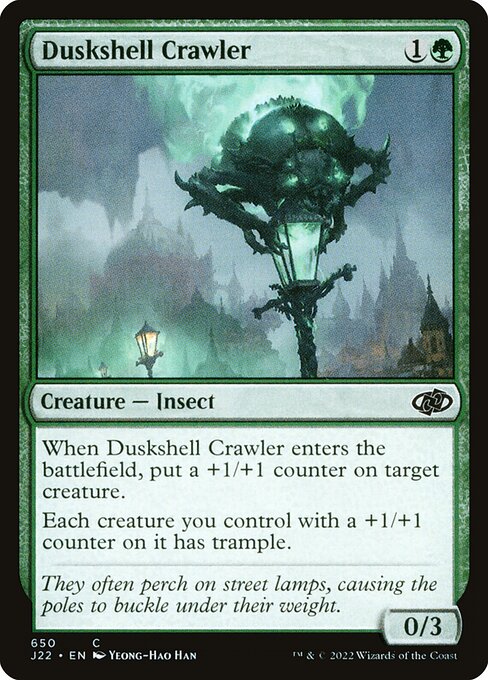 Magic the Gathering Card - Duskshell Crawler - MTG Circle