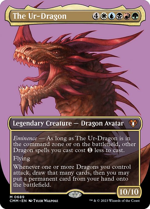 Magic the Gathering Card - The Ur-Dragon - MTG Circle