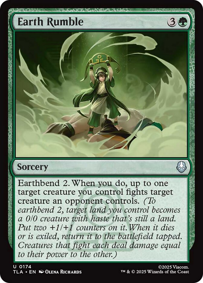 Magic the Gathering Card - Earth Rumble - MTG Circle