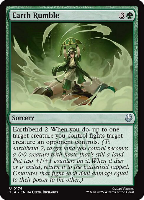 Magic the Gathering Card - Earth Rumble - MTG Circle