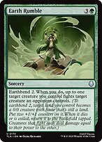 Magic the Gathering Card - Earth Rumble - MTG Circle