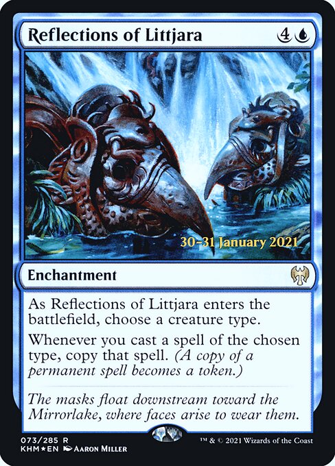 Magic the Gathering Card - Reflections of Littjara - MTG Circle