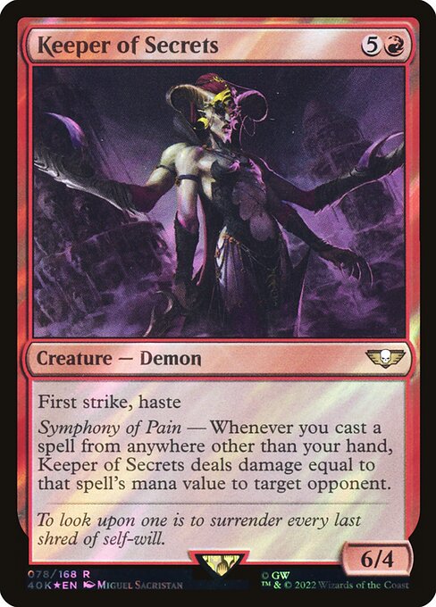 Magic the Gathering Card - Keeper of Secrets - MTG Circle