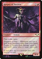 Magic the Gathering Card - Keeper of Secrets - MTG Circle