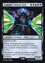 Magic the Gathering Card - Zodiark, Umbral God - MTG Circle