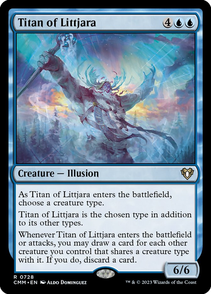 Magic the Gathering Card - Titan of Littjara - MTG Circle