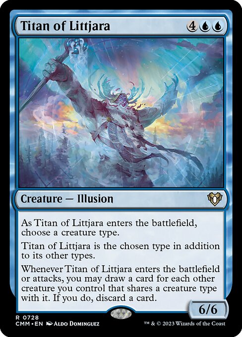 Magic the Gathering Card - Titan of Littjara - MTG Circle