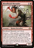 Magic the Gathering Card - Bloodbraid Marauder - MTG Circle