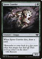 Magic the Gathering Card - Spore Crawler - MTG Circle