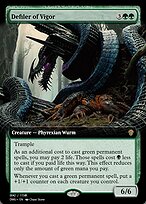 Magic the Gathering Card - Defiler of Vigor - MTG Circle