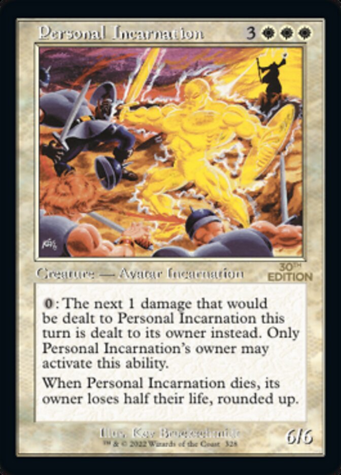 Magic the Gathering Card - Personal Incarnation - MTG Circle