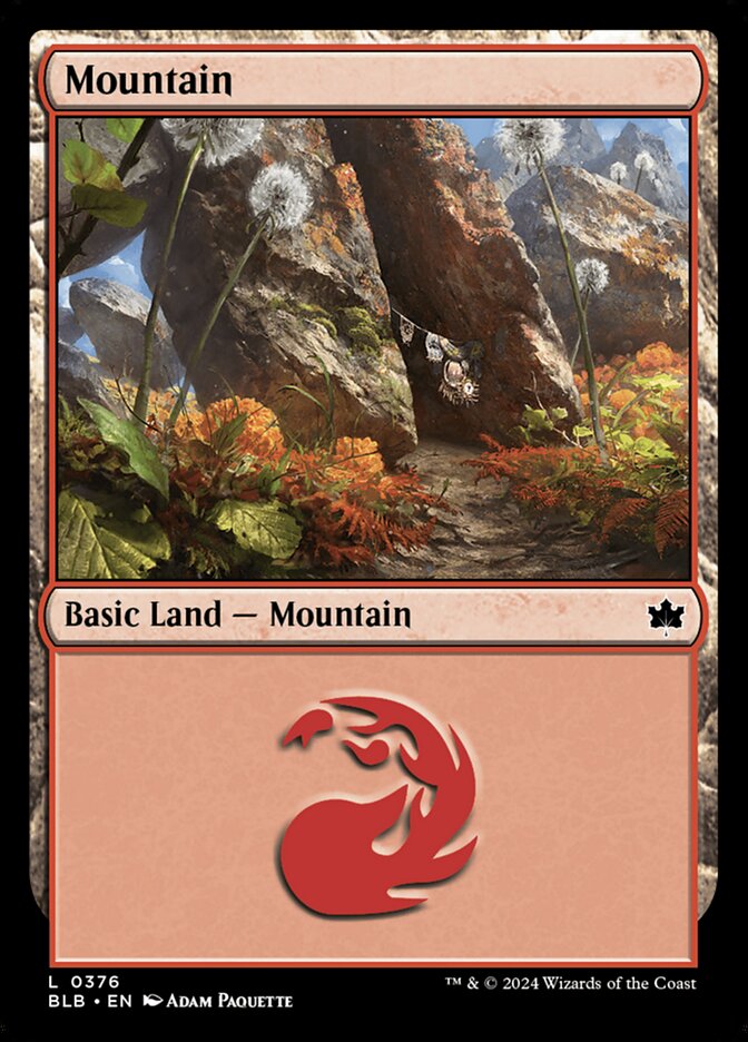 Magic the Gathering Card - Mountain - MTG Circle